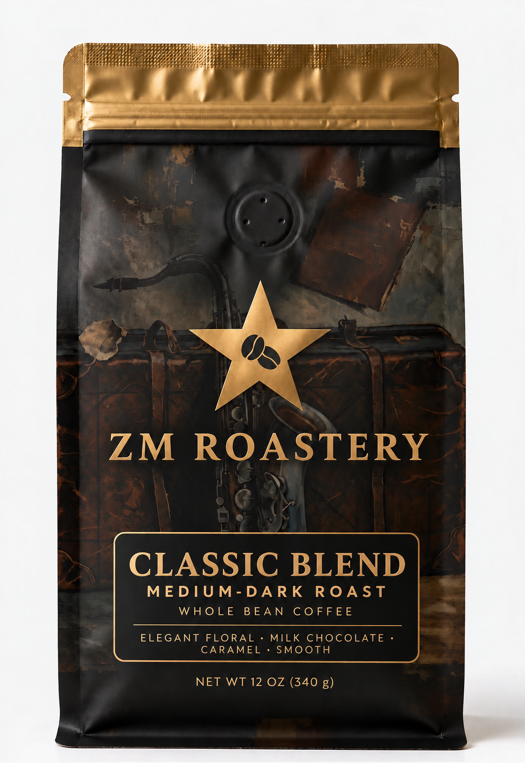 ZM ROASTERY Classic Blend coffee bag